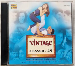Vintage Classic 25 Vol 3 Tamil Audio CD