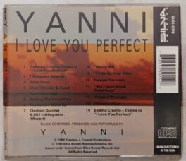 Yanni I Love You perfect English Audio Cd