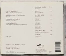 Zakir Hussain Making Music Hariprasad Chaurasia John McLaughlin Jan Garbarek Audio cd