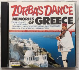 Zorbas Dance Memories of Greece English Audio Cd