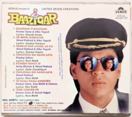 Baazigar Hindi Audio Cd By Anu Malik