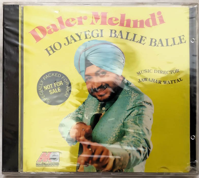 Daler Mehndi Ho Jayegi Balle Balle Hindi Audio Cd