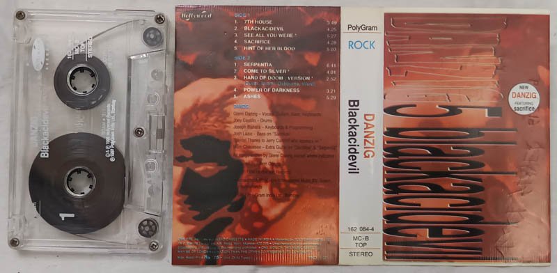 Danzig Blackacidevil Audio Cassette