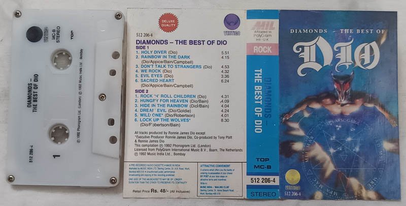 Diamond The Best of Dio Audio Cassette