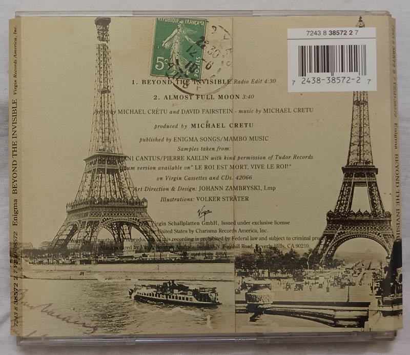 Enigma 3 The Invisible Audio cd