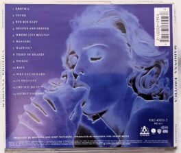Erotica Madonna Audio Cd