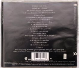 Evita Soundtrack Audio cd