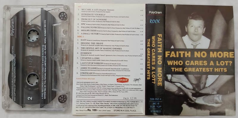Faith No More Who Cares A Lot The Greatest Hits Audio Cassette