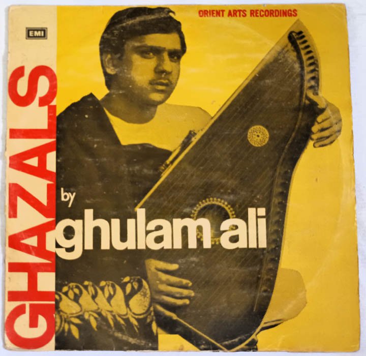 Ghazals By Ghulam Ali Hindi Lp Record
