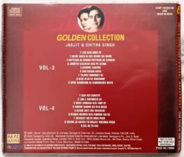 Golden Collection Jagjit & Chitra Sing Ghazals Vol 3 to 4 Hindi Audio cd