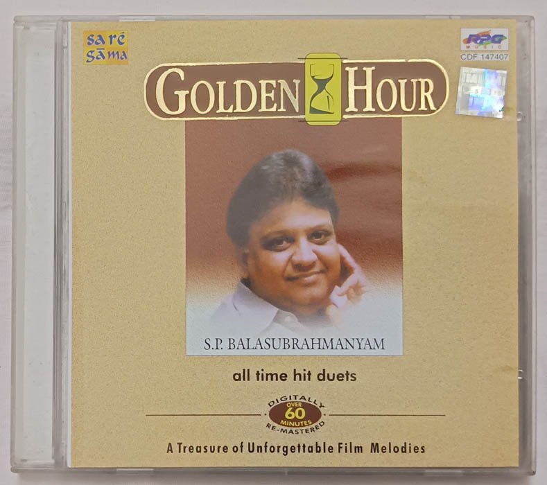 Golden Hour S P Balasubrahmanyam All Time Hit Duet Tamil Audio cd