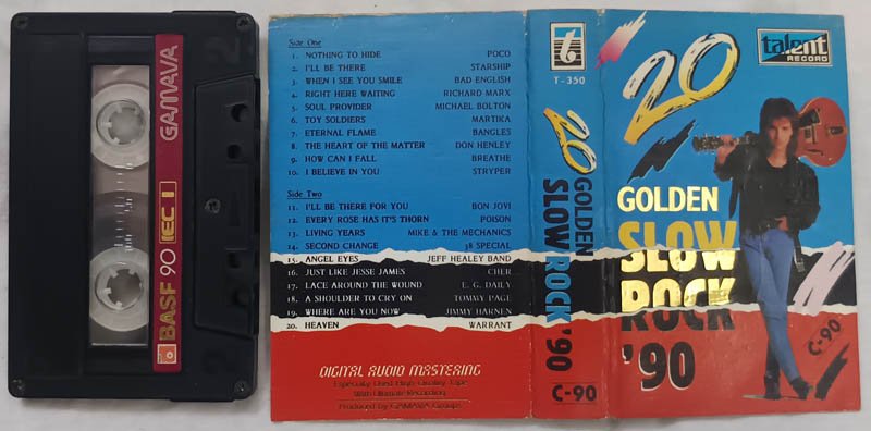 Golden Slow Rock 90 Audio Cassette