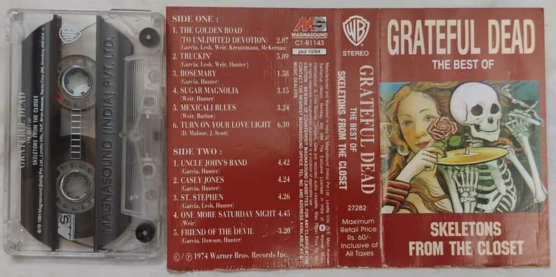 Grateful Dead The best of Skeletons From The Closet Audio Cassette