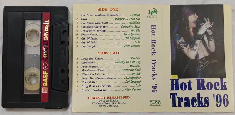 Hot Rock Tracks 96 Audio Cassette
