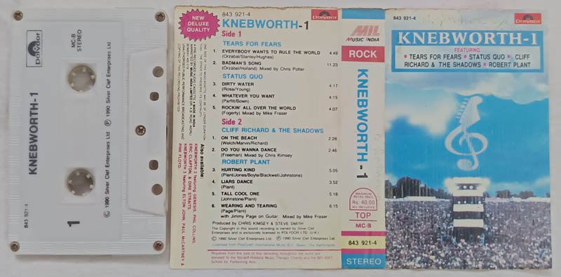 Knebworth 1 Audio Cassette