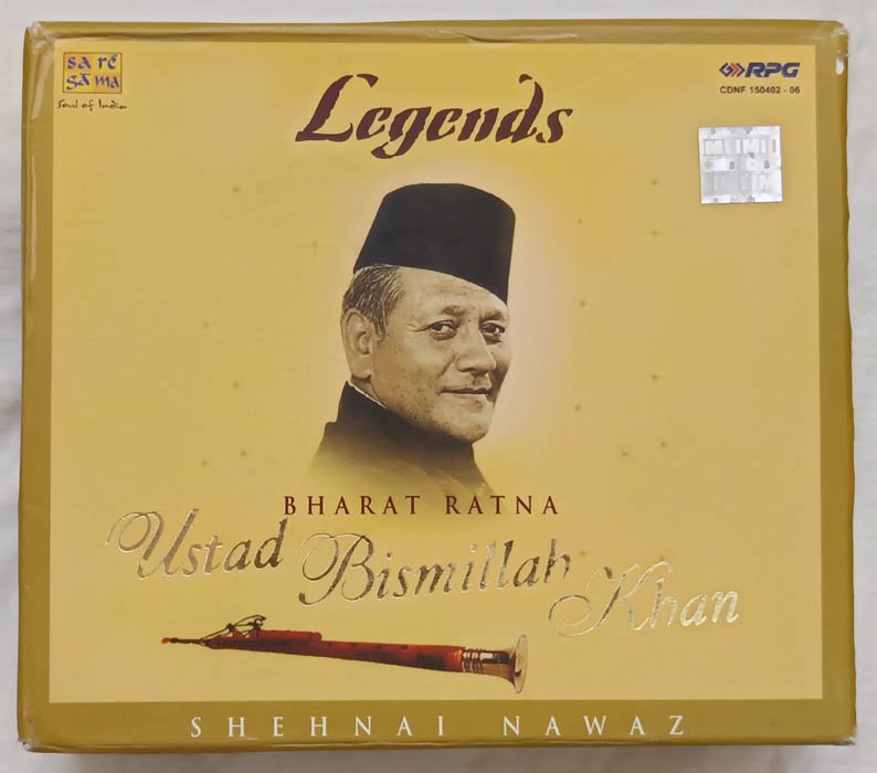 Legends Bharat Ratna Ustad Bismillah Khan Audio cd