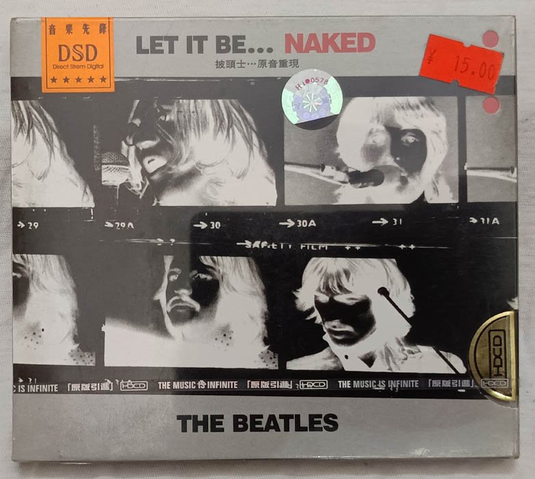 Let it be Naked The Beatles Audio cd