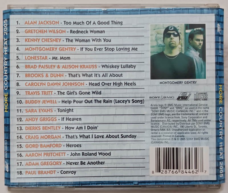 More Country Heat 2005 Audio cd