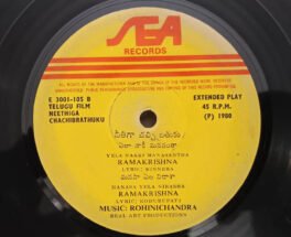 Neethiga Chachibrathuku Telugu EP Record By Rohinichandra