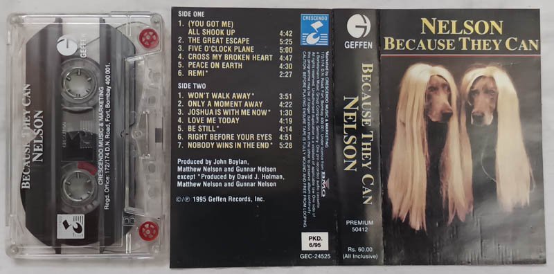 Nelson Necause They can Audio Cassette