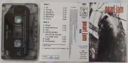 Pearl jam Album Audio Cassette