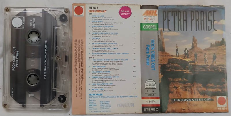 Petra Praise The Rock cries out Audio Cassette
