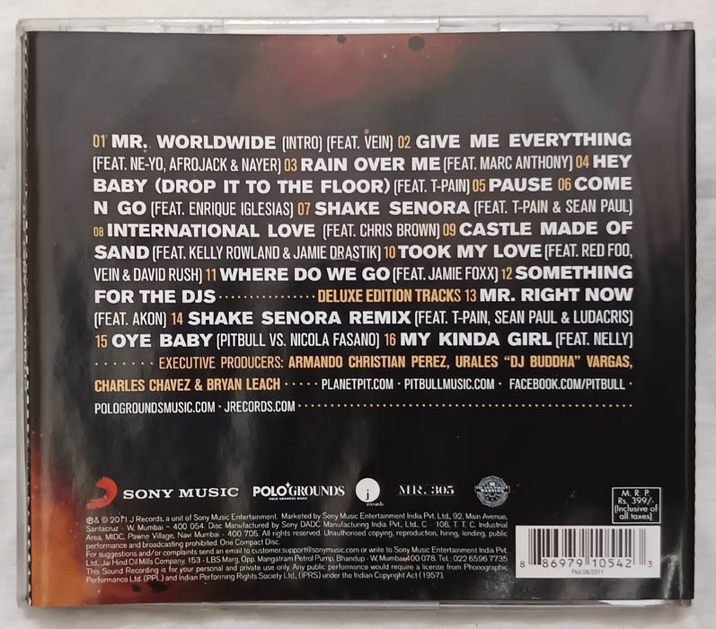 Pitbull Deluxe Edition Audio cd