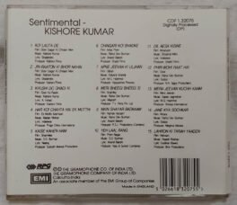 Sentimental Kishore Kumar Hindi Audio cd