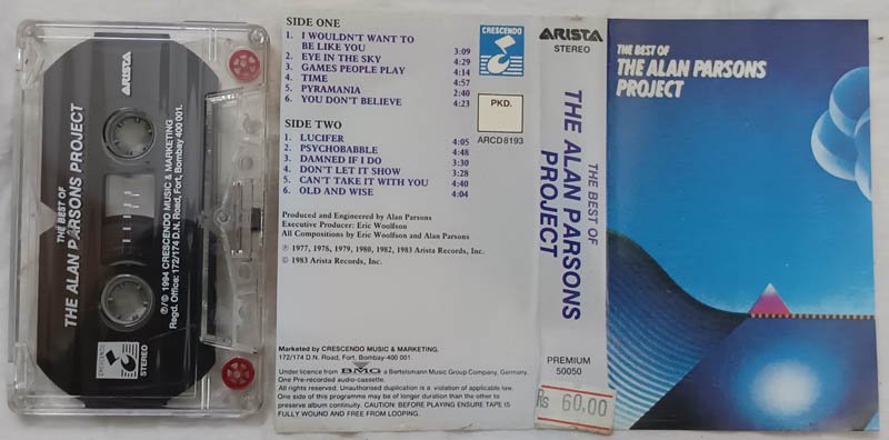The Best of The Alan Parsons Project Audio Cassette