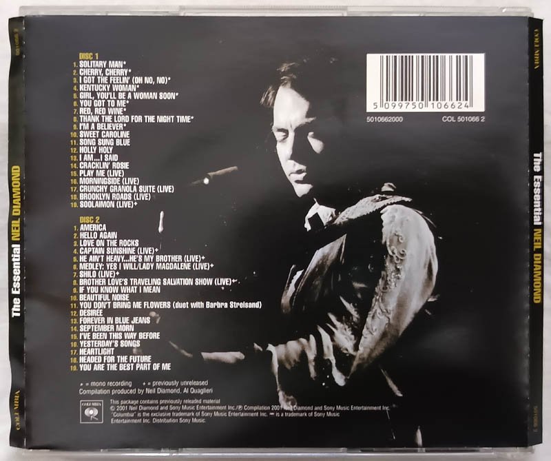 The Essential Neil Diamond Audio cd