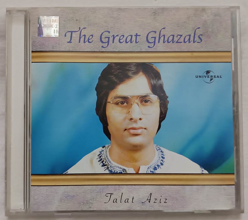 The Great Ghazals Talat Aziz Hindi Audio cd