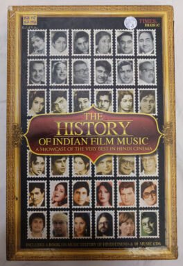 The History of Indian Film Music Hindi Audio cd 10 cd Pack with Book