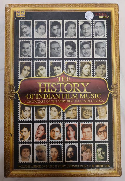 The History of Indian Film Music Hindi Audio cd