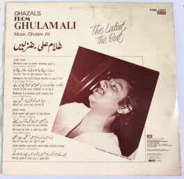The Latest The Best Ghazals From Ghulam Ali Hindi Lp Record