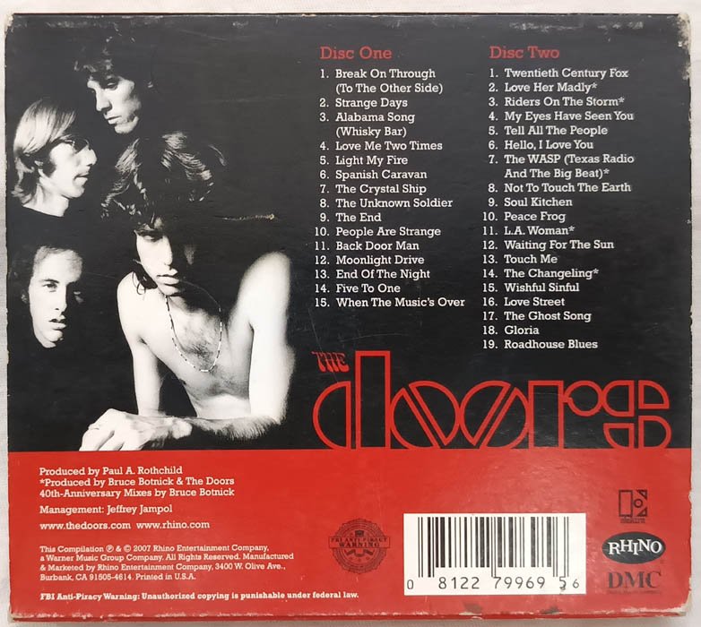 The Very best of The Doors Audio cd