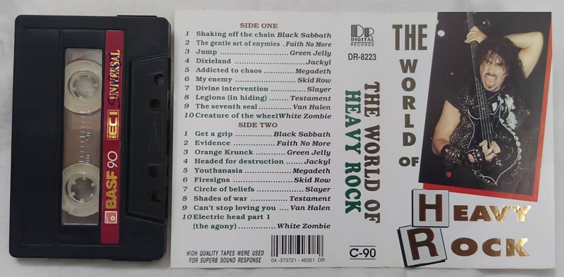 The World of Heavy Rock Audio Cassette