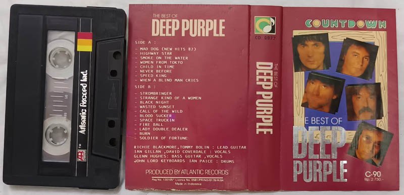 The best of Deep Purple Audio Cassette
