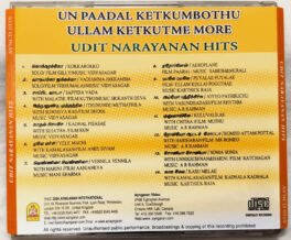 Un Paadal Ketkumbothu Ullam Ketkutme More Udit Narayanan Hits Tamil Audio cd