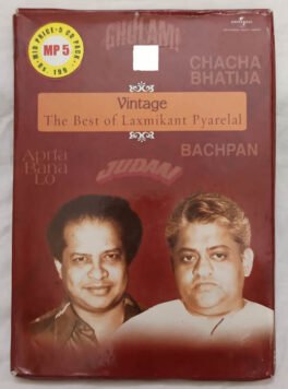 Vintage The Best of Laxmikant Pyarelal Hindi Audio cd