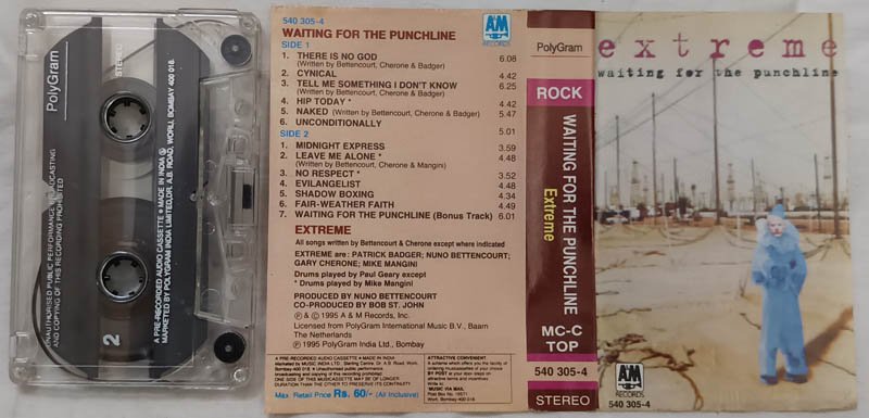 Waiting for the Punchline Extreme Audio Cassette