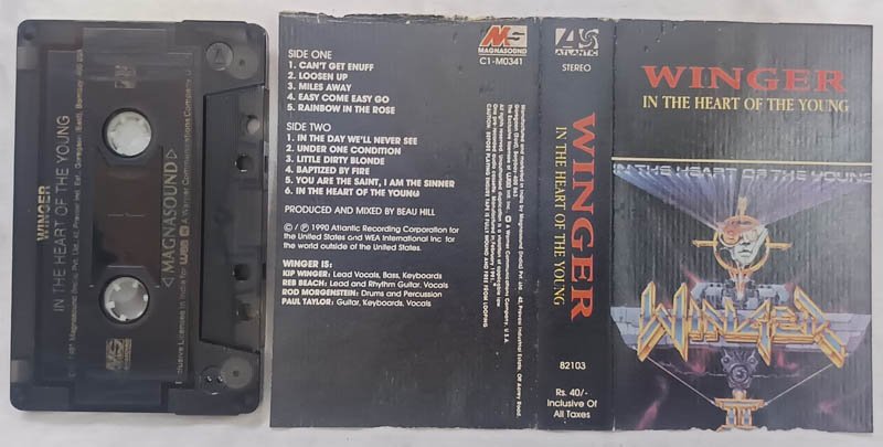 Winger in the heart of the young Audio Cassette