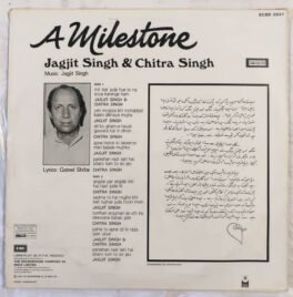 A Milestone Jagjit Singh & Chitra Singh Hindi Vinyl Record