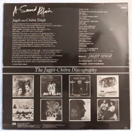 A Sound Affair Jagjit Singh & Chitra Singh Hindi Vinyl Record