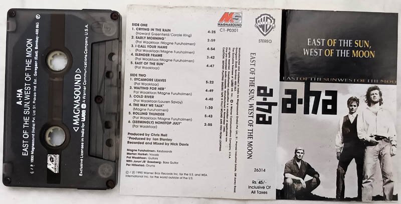 A-ha East of the Sun West of the Moon Audio Cassette