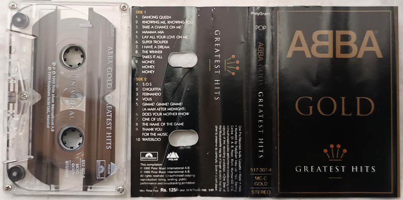 Abba Gold More Abba Hits Audio Cassette.
