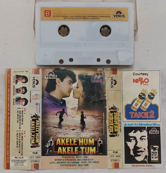 Akele Hum Akele Tum Hindi Audio Cassette By Anu Malik
