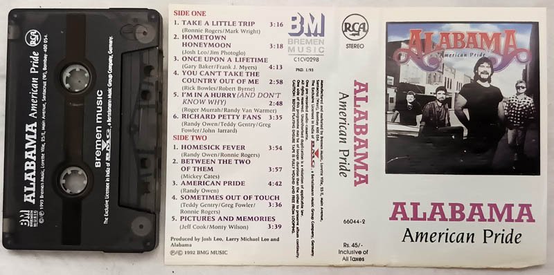 Alabama American Pride Audio Cassette