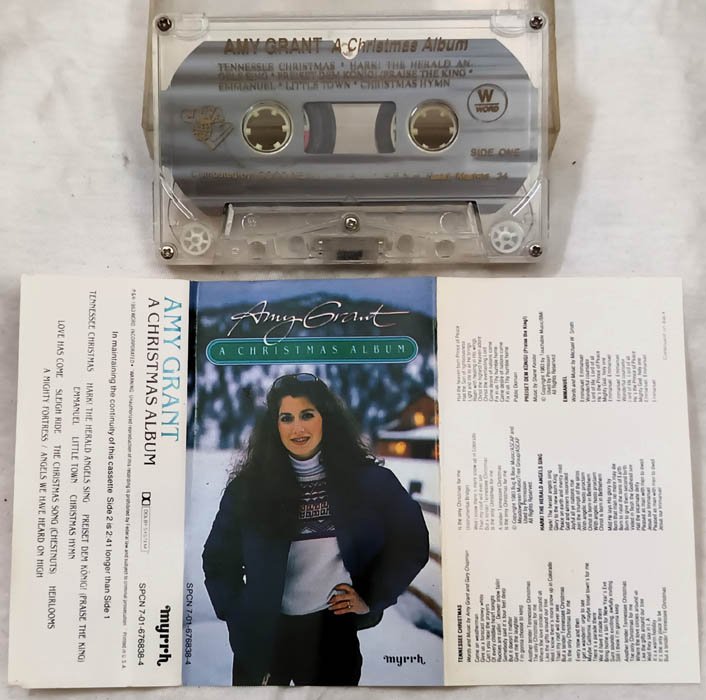 Amy Grant A Christmas Album Audio Cassette