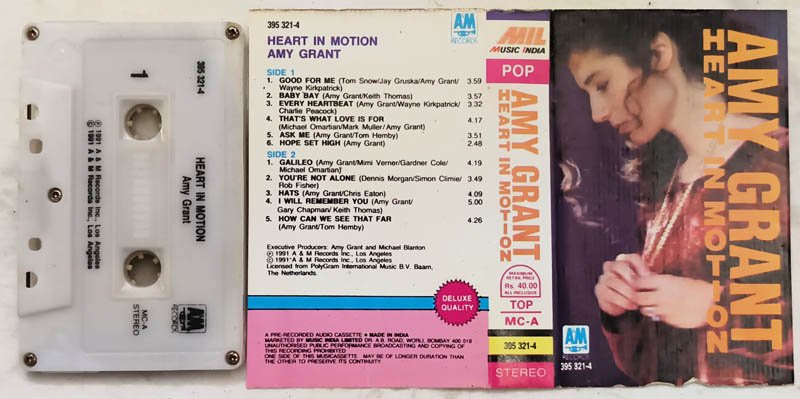 Amy Grant Heart in motion Audio Cassette
