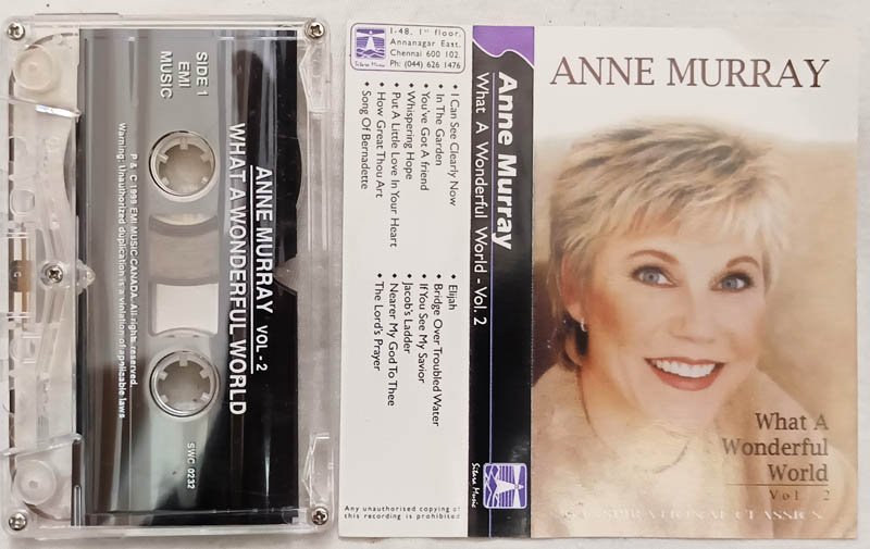 Anne Murray What a Wonderful World Vol.2 Audio Cassette